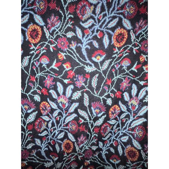 Peruvian Connection Kashmiri Floral Jacquard Knit Jacket Blazer XS Prima Cotton - Picture 11 of 11